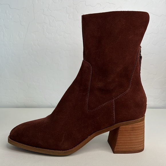 KELSI DAGGER BROOKLYN Women's Mid Calf Boots coffee bean brown 8.5 - Picture 6 of 14